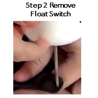 Wayne Sump Pump Switch Replacement Step 2 Remove Float Switch